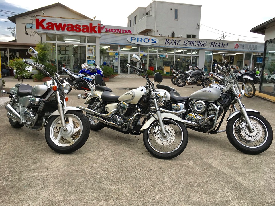 かっこいいアメリカンバイク バイク販売 メンテナンス コーディングならバイクガレージ福井